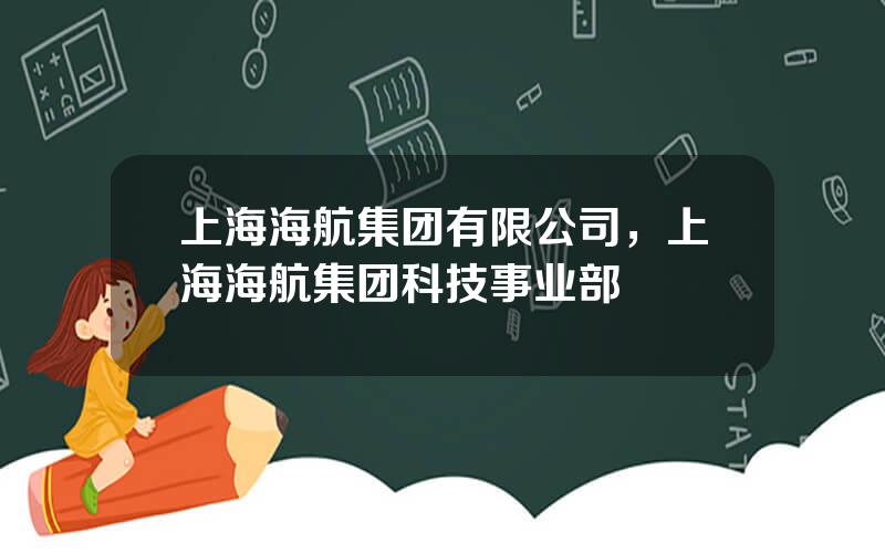 上海海航集团有限公司，上海海航集团科技事业部