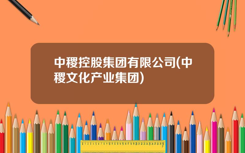 中稷控股集团有限公司(中稷文化产业集团)